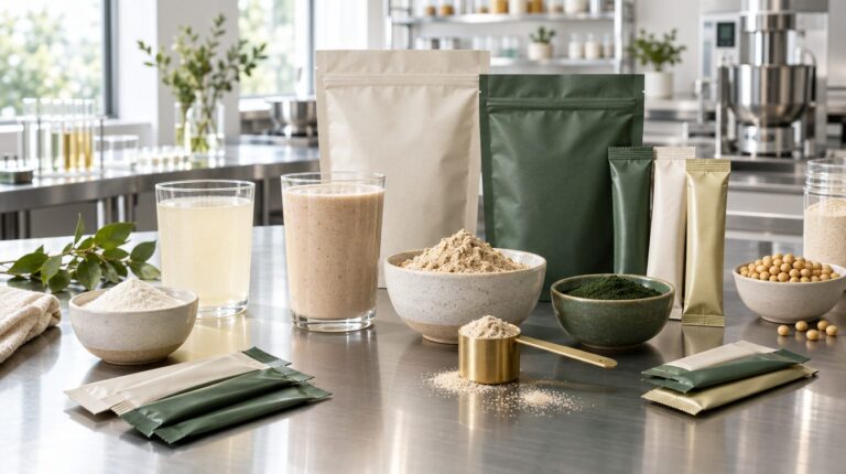 Functional food and drink product development samples