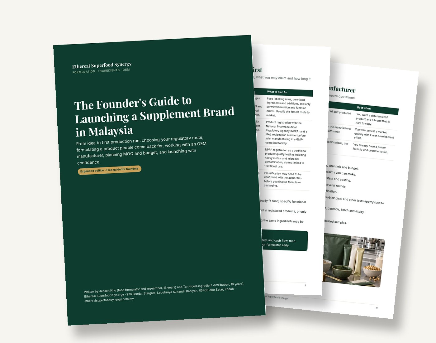 The Founder's Guide to Launching a Supplement Brand in Malaysia