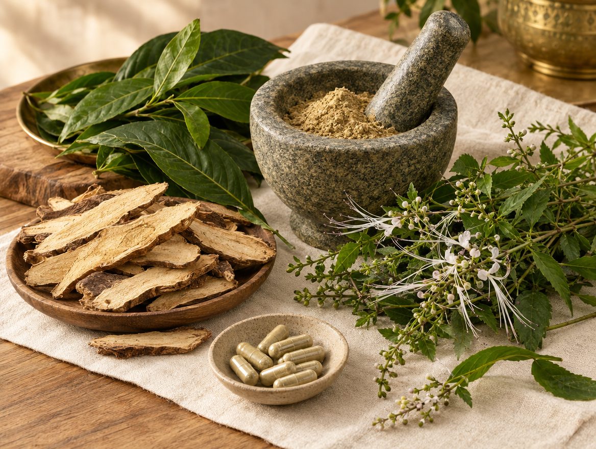 Traditional Malaysian herbal ingredients for MAL herbal products